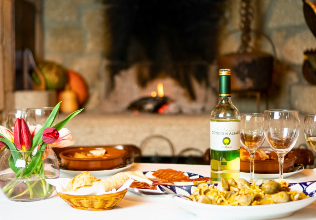 mesa degustación